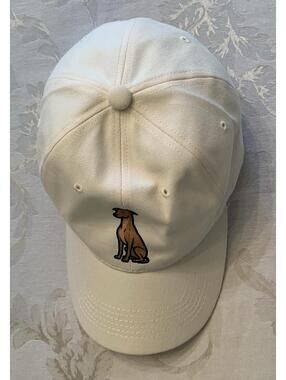 Fawn Whippet Gentle Grace Adult Adjustable Baseball Cap